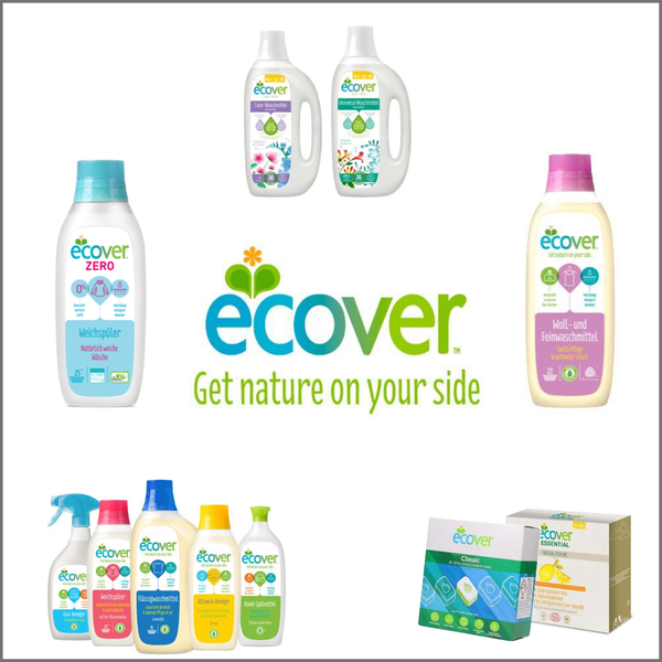 Ecover - ökologische Waschmittel und Reinigungsmittel