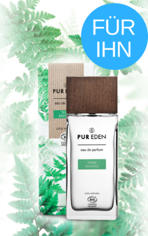 PUR EDEN Bio Eau de Parfum - Terre Sauvage 50 ml