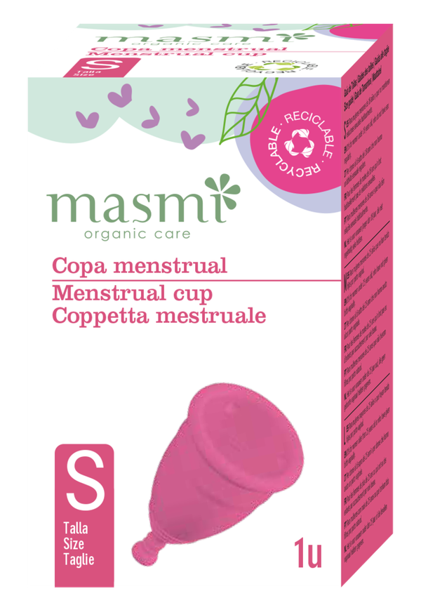 MASMI Organic Care - Menstruationstasse Größe S