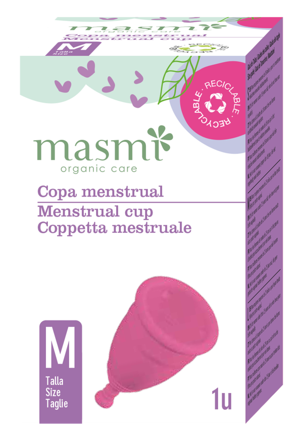 MASMI Organic Care - Menstruationstasse Größe M