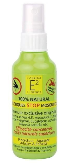 E2 ESSENTIAL ELEMENTS - Stop Mücken Spray mit 8 ätherischen Ölen 100ml
