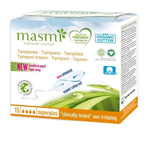 Masmi Bio Tampons Super Plus 15 Stück