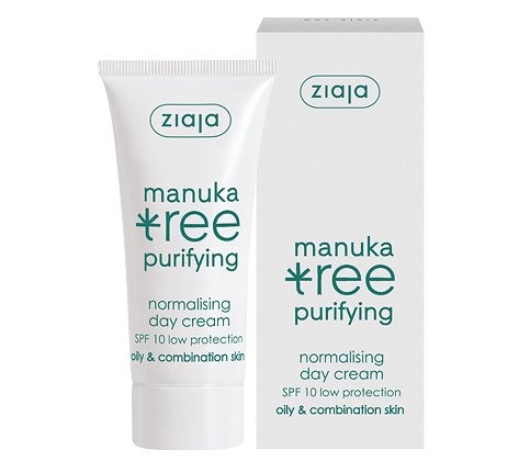 Ziaja Manuka Tree Tagescreme 50 ml mit LSF 10
