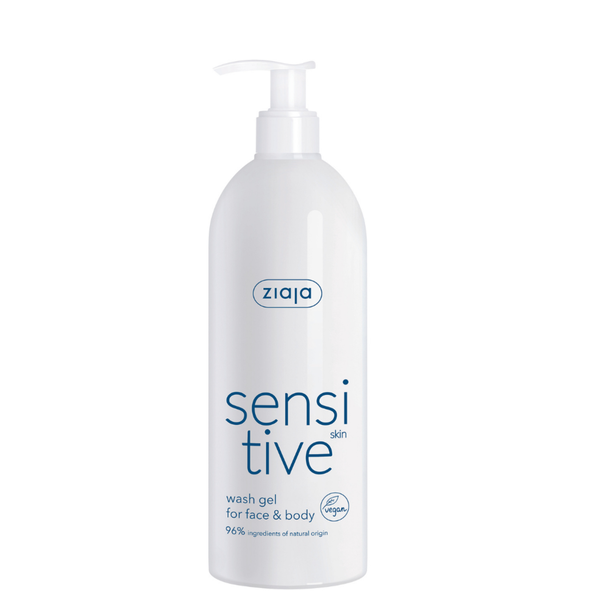 Ziaja Sensitive Waschgel für Gesicht und Körper 400 ml