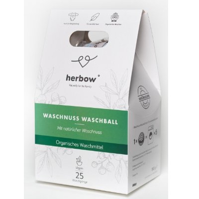HERBOW - Waschnuss Waschball 25 Waschgänge