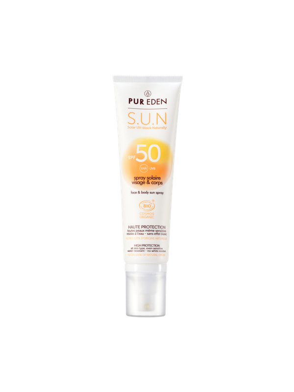 Pur Eden Sonnenspray für Gesicht und Körper SPF 50 - 100 ml