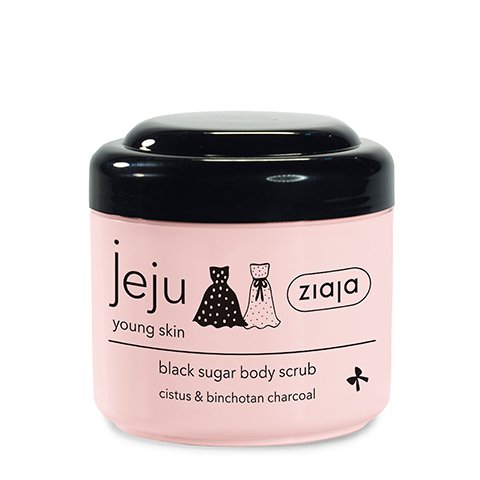 Ziaja Jeju - Körperpeeling mit schwarzem Zucker 200 ml