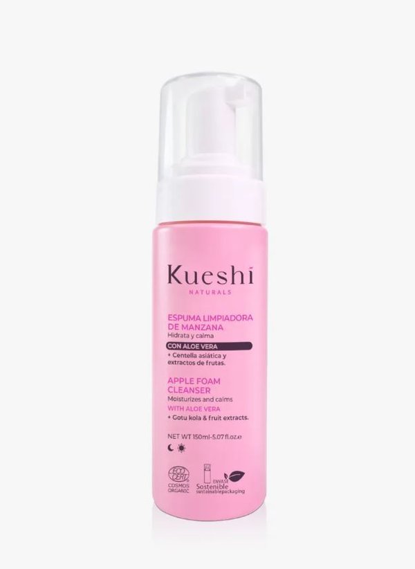KUESHI APFEL - Beruhigender Reinigungsschaum mit Fruchtextrakten150ml