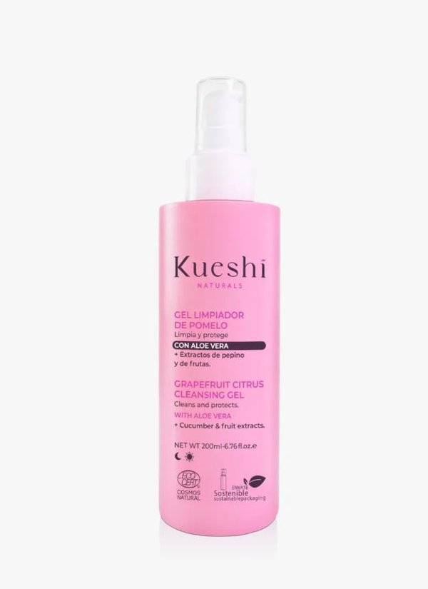 KUESHI GRAPEFRUIT - Schützendes Reinigungsgel mit Fruchtextrakten 200ml
