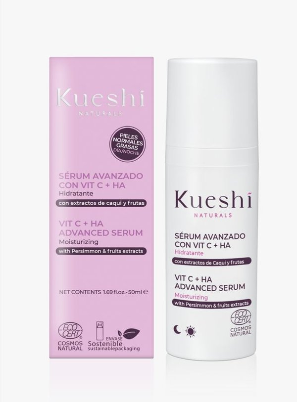 KUESHI PERSIMMON - Vitamin C + HA Advanced Serum mit Fruchtextrakten 50ml