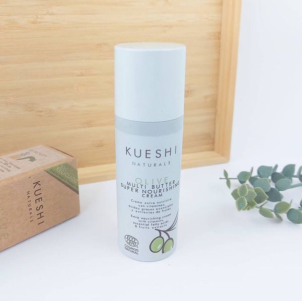Kueshi Olive - Extra nährende Gesichtscreme mit Fruchtextrakten 50 ml