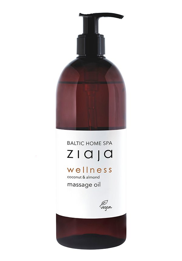 Ziaja Baltic Home Spa WELLNESS - Massageöl Kokosnuss und Mandel 490 ml