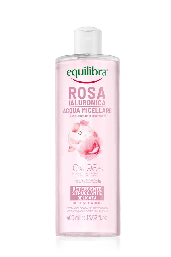 Equilibra Hyaluronsäure & Rose - Mizellares Wasser 400 ml