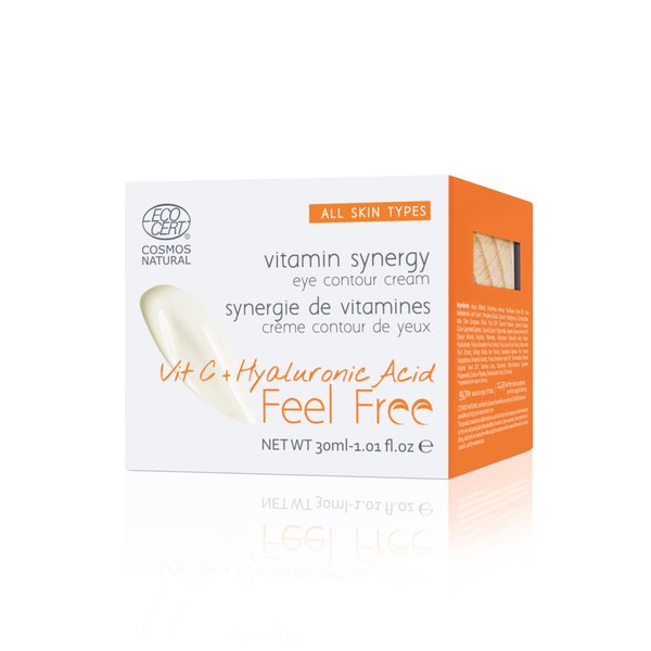 Feel Free VIT C + HYALURONSÄURE - Vitamin-Synergie Augenkonturcreme 30ml
