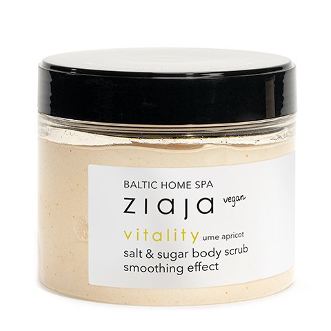 Ziaja Baltic Home Spa VITALITY - Körperpeeling mit Salz und Zucker 300 ml