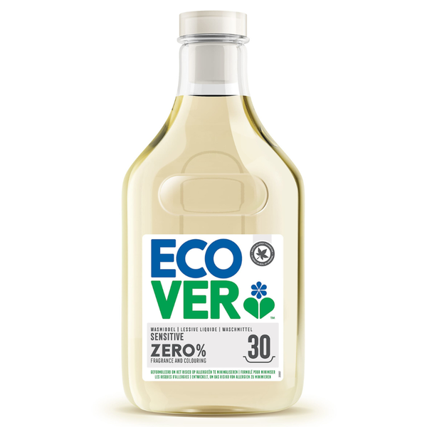 Ecover ZERO - Flüssiges Waschmittel für Allergiker*innen 1,5 L