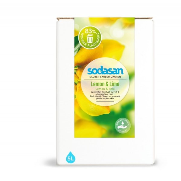 SODASAN - Handspülmittel LEMON & LIME 5L BOX