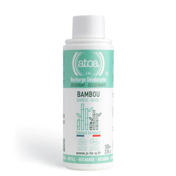 ATOA - Bio-Deodorant Roll-on "Bambus" - Nachfüller 100ml