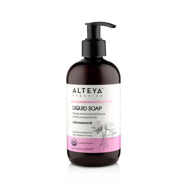 ALTEYA – Bio-Flüssigseife Geranium Rose 500ml