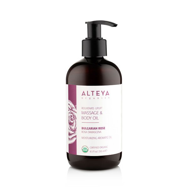 ALTEYA – Massage- und Körperöl mit Bio-Damascena Rosenöl 250ml
