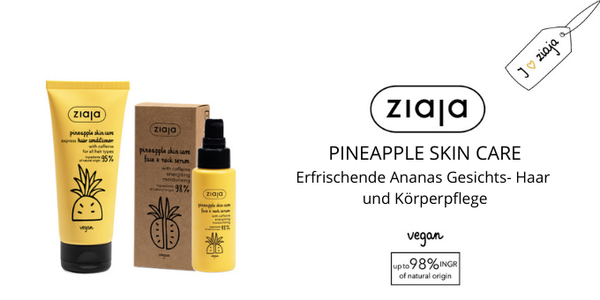 Ziaja Pineapple Skincare